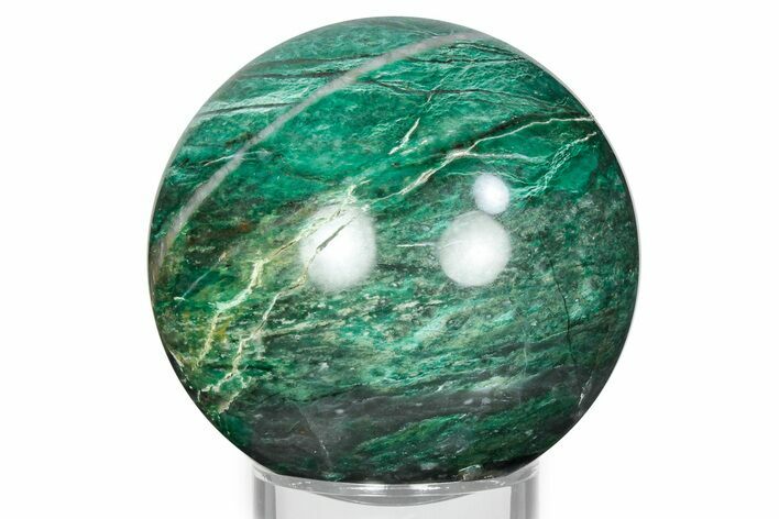 Polished Fuchsite Chert (Dragon Stone) Sphere - Australia #326843